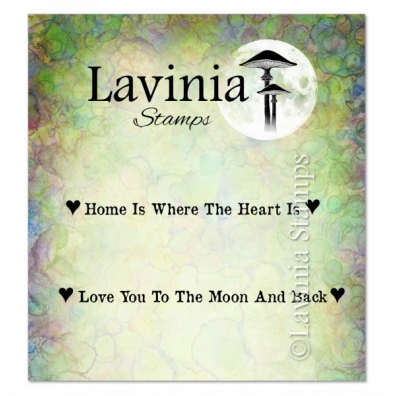 Lavinia - Words from the Heart Stamp LAV860