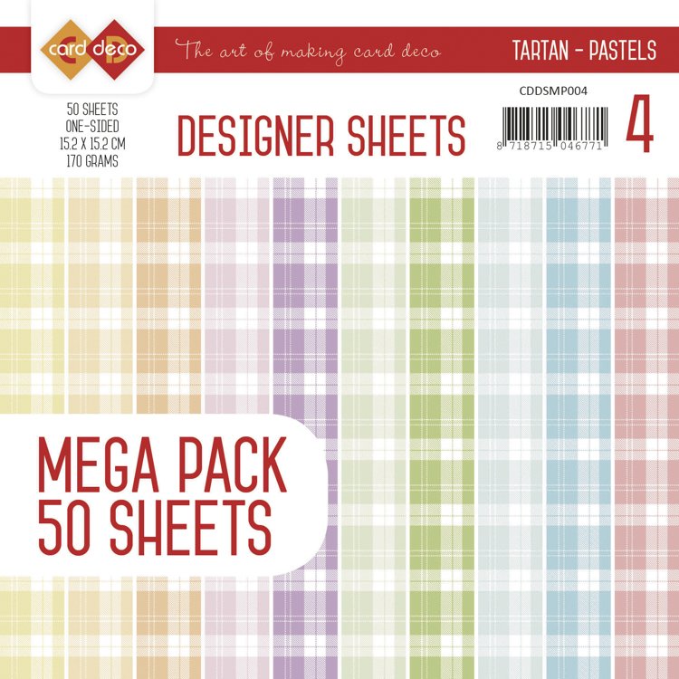 Designer Sheets Mega Pack - Tartan - Pastels