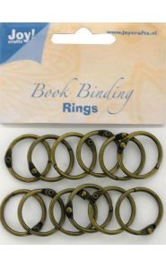 Joy!Crafts Boekbinders-ringen, 30mm, 12st