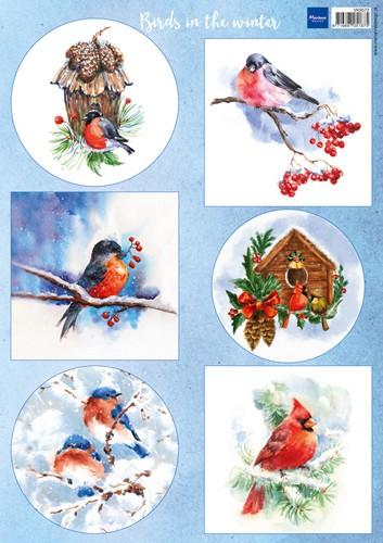Marianne Design Birds in the snow