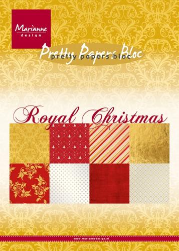 Marianne D Paper pad Royal Christmas
