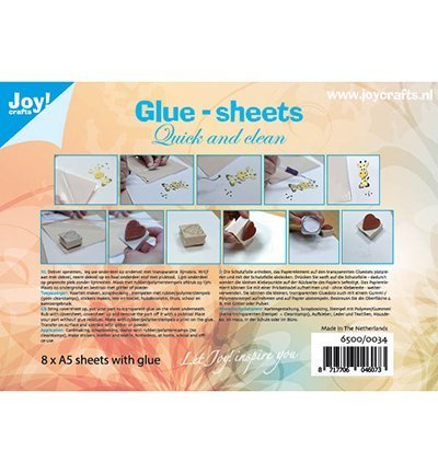 Glue - sheets A5 - Quick and clean