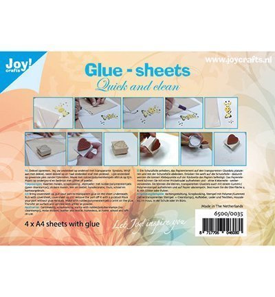 Glue - sheets A4 - Quick and clean