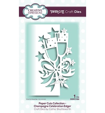 Paper Cut Collection Craft Die Champagne Edger