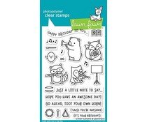 Lawn Fawn Critter Concert Clear Stamps + snijmal