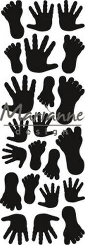 Marianne Design Craftable Punch die handjes & voetjes