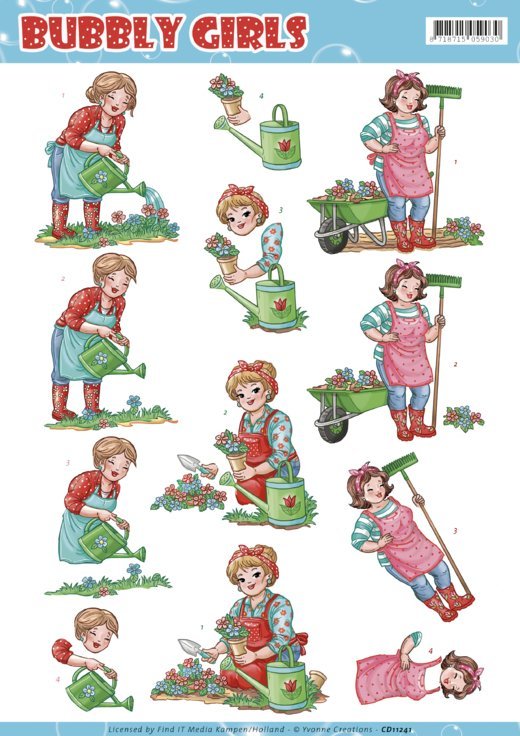 Bubly Girls Gardening